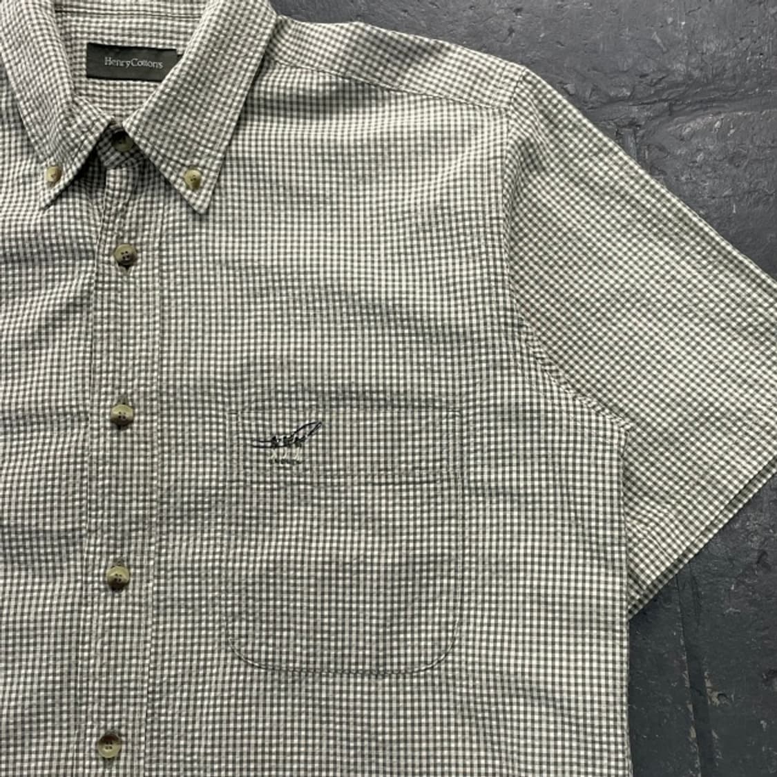 95-100 헨리코튼 시어서커 셔츠 상품이미지2