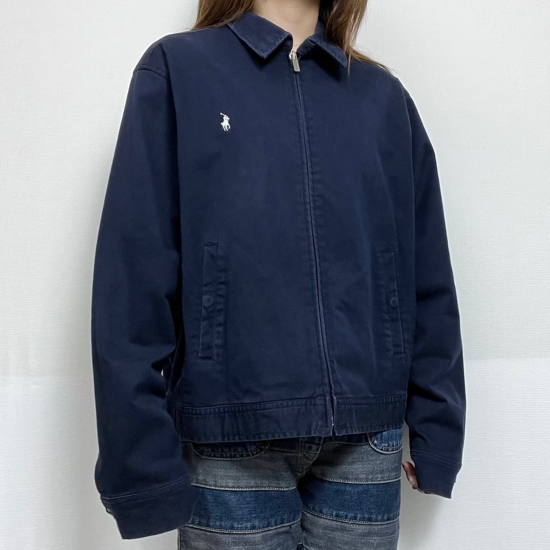 폴로 랄프로렌 화이포니 스윙탑 블루종 자켓 상품이미지2