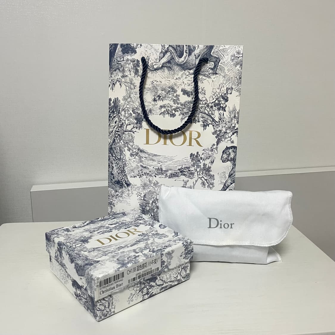 디올 오블리크 아코디언 지갑 상품이미지4