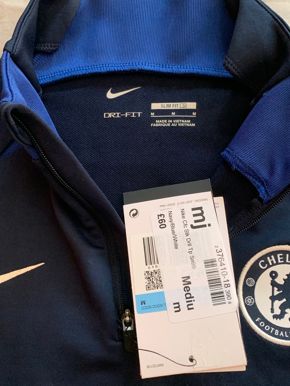 나이키 첼시 [Chelsea] 22-23 스트라이크 드릴탑 상품이미지6