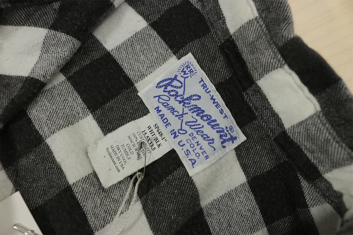 락마운트 랜치웨어 체크 웨스턴 셔츠 상품이미지7