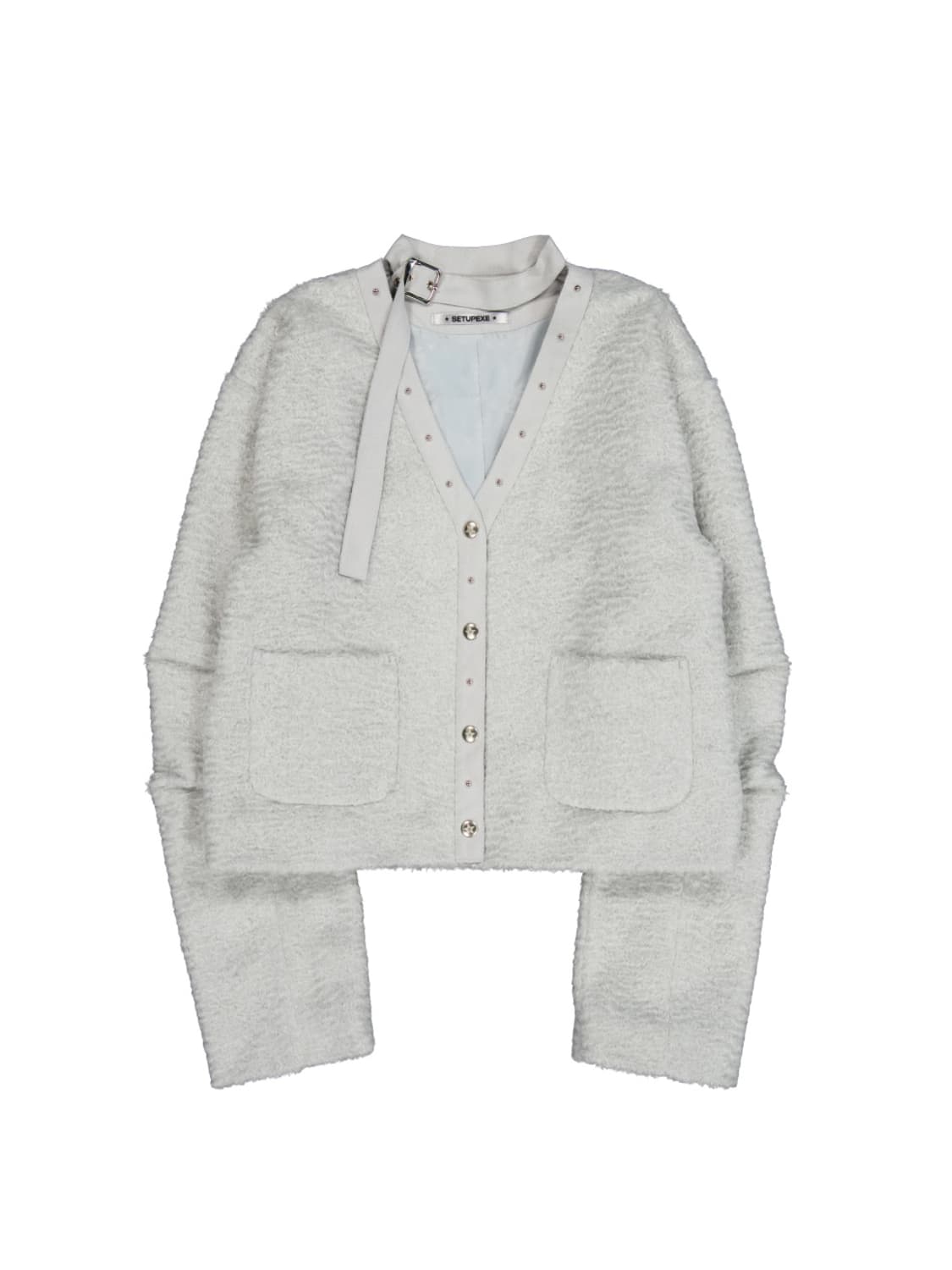 셋업이엑스이 쇼트 초커 자켓 상품이미지1