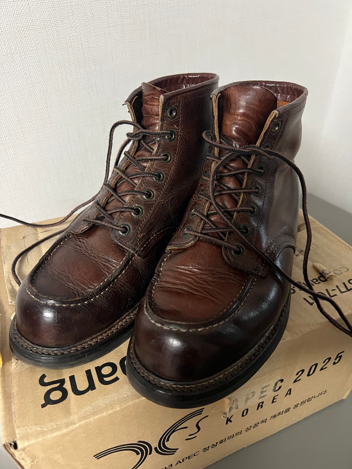 택포18) 레드윙 목토 1907 카퍼 러프앤 터프 8D 260 비브람솔 상품이미지3