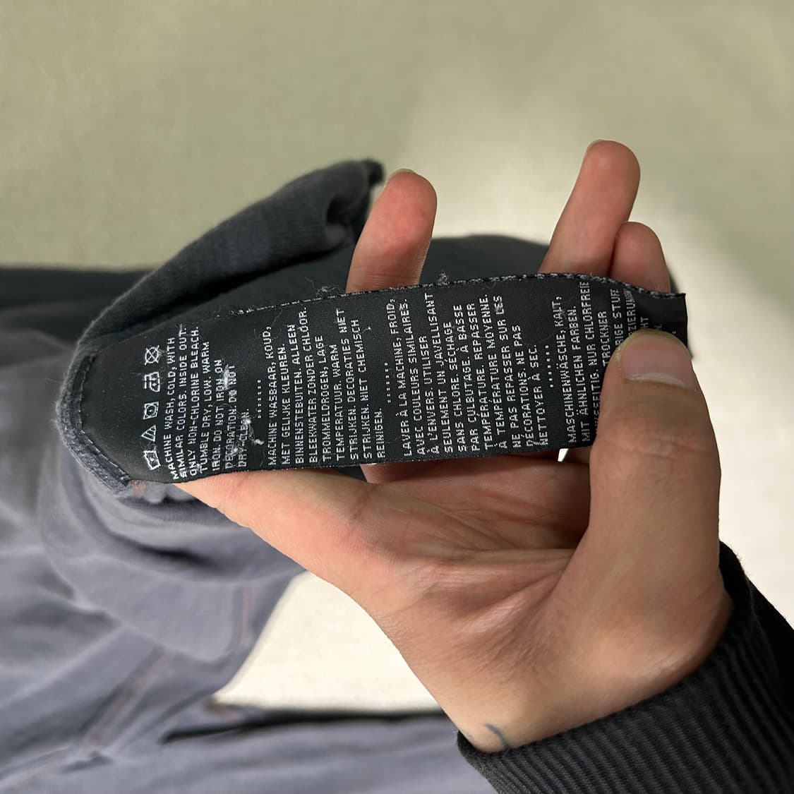  (S) 할리데이비슨 빈티지 헨리넥 롱슬리브 티셔츠 상품이미지10