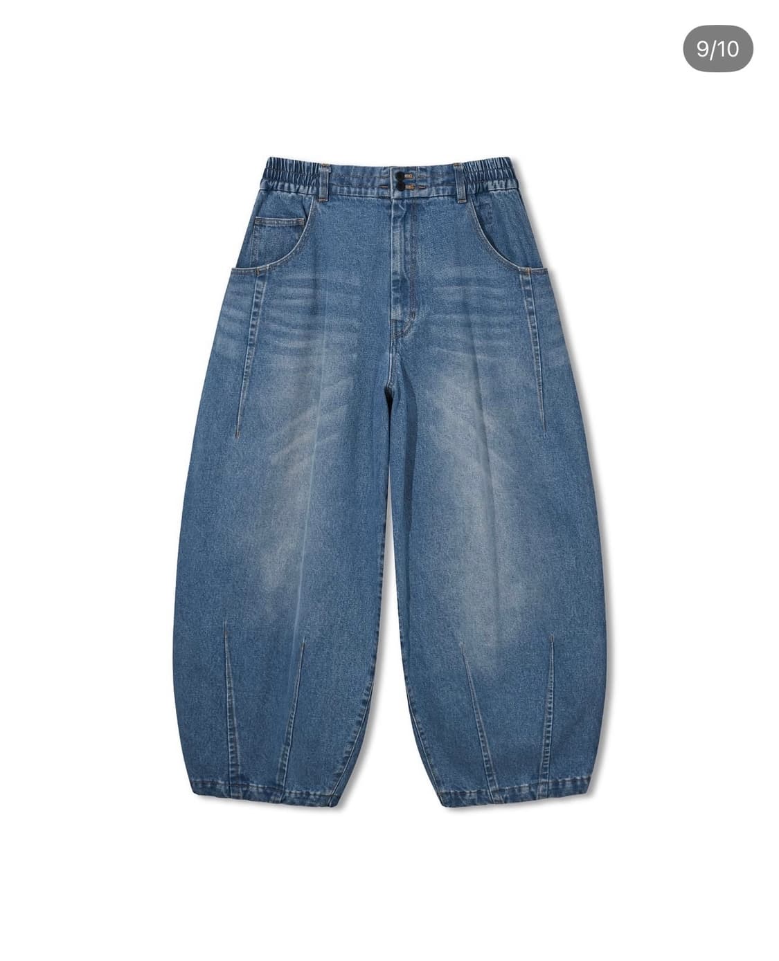 앵글런 벌룬 청바지 상품이미지4