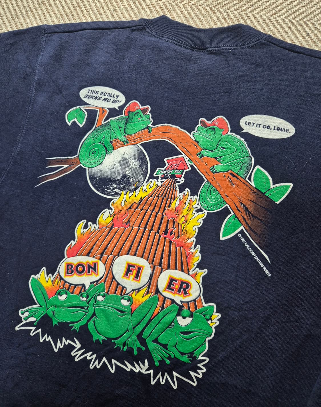 90s 버드와이저 프로그 스웻 상품이미지2