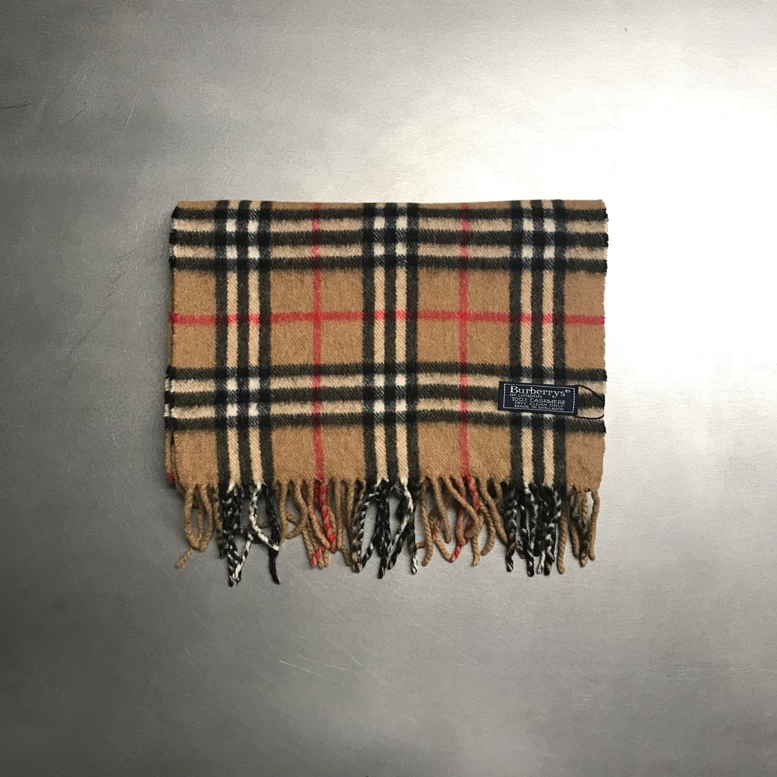 버버리 정품 캐시미어 머플러 베이지 상품이미지2