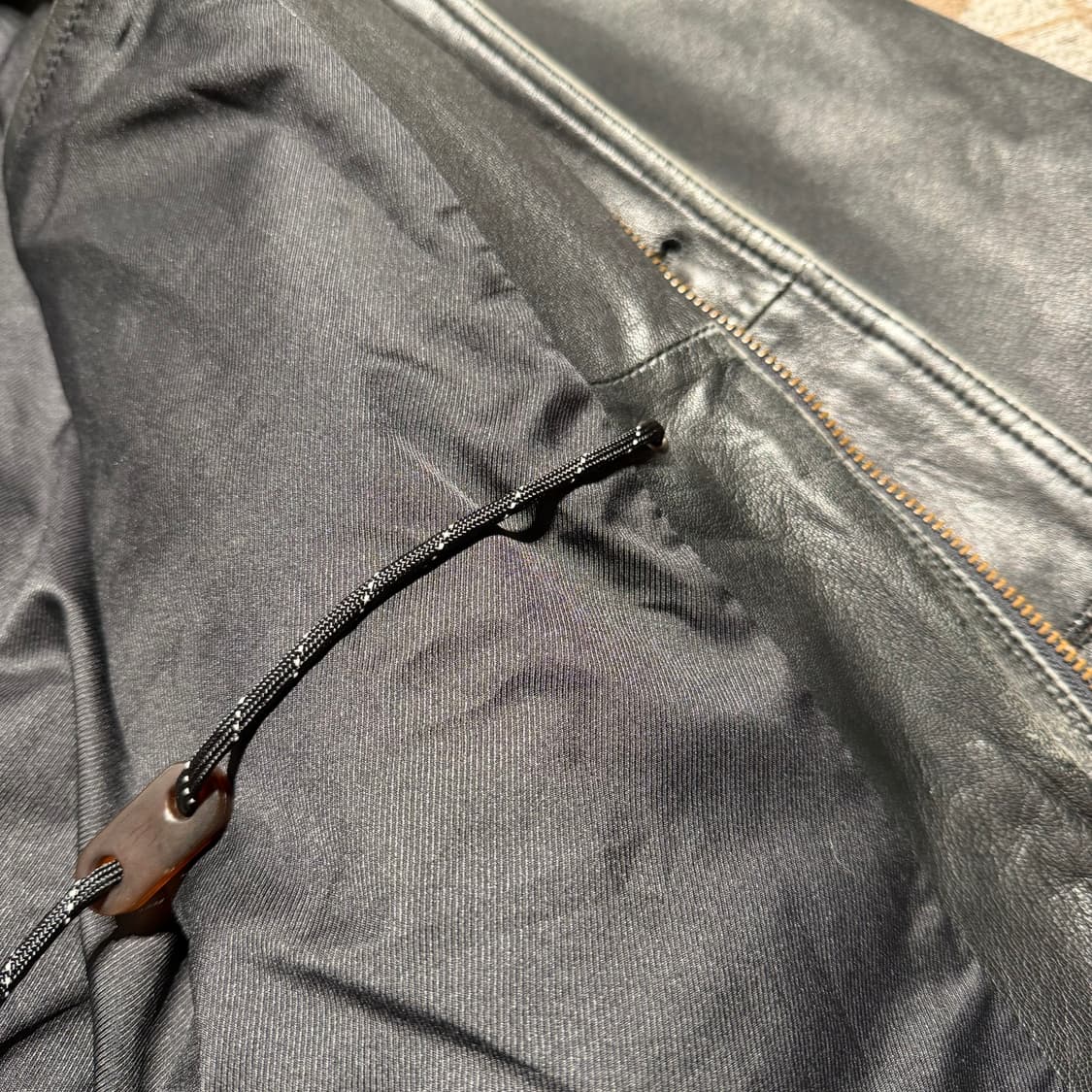 인터메조 램스킨 카 코트 M 100 양가죽 헌팅 자켓 상품이미지6