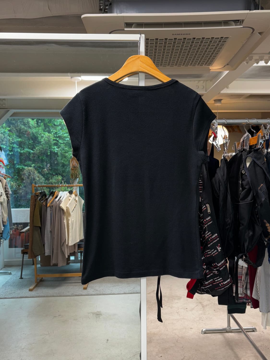 Dkny 버튼 자수 티셔츠 상품이미지2