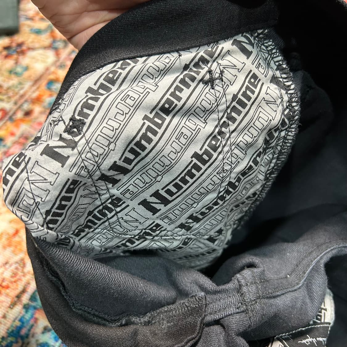 [3X30] 05AW 넘버나인 오르테가 데님팬츠 상품이미지7