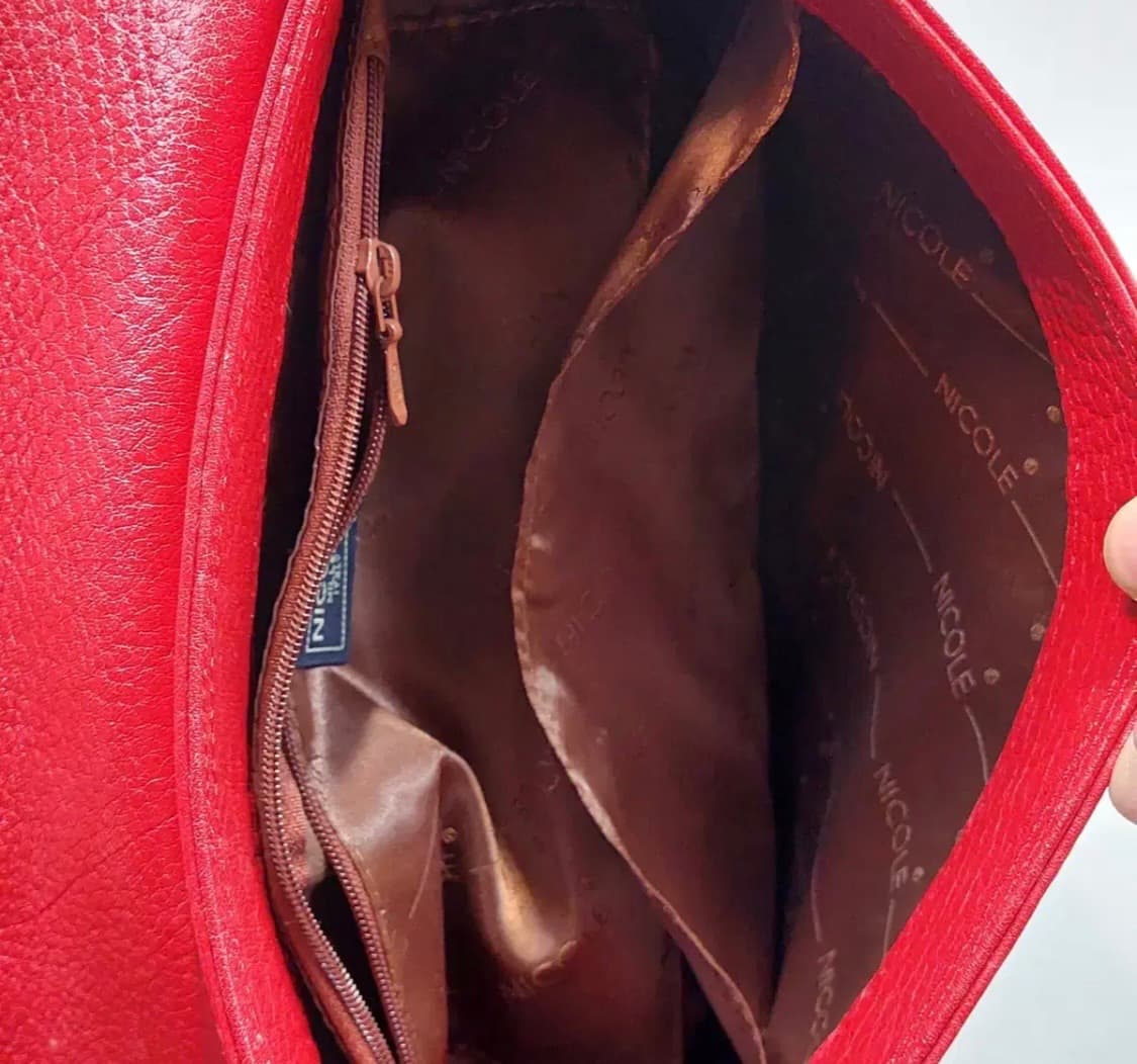 니콜밀러 빈티지 가죽 숄더백 상품이미지5