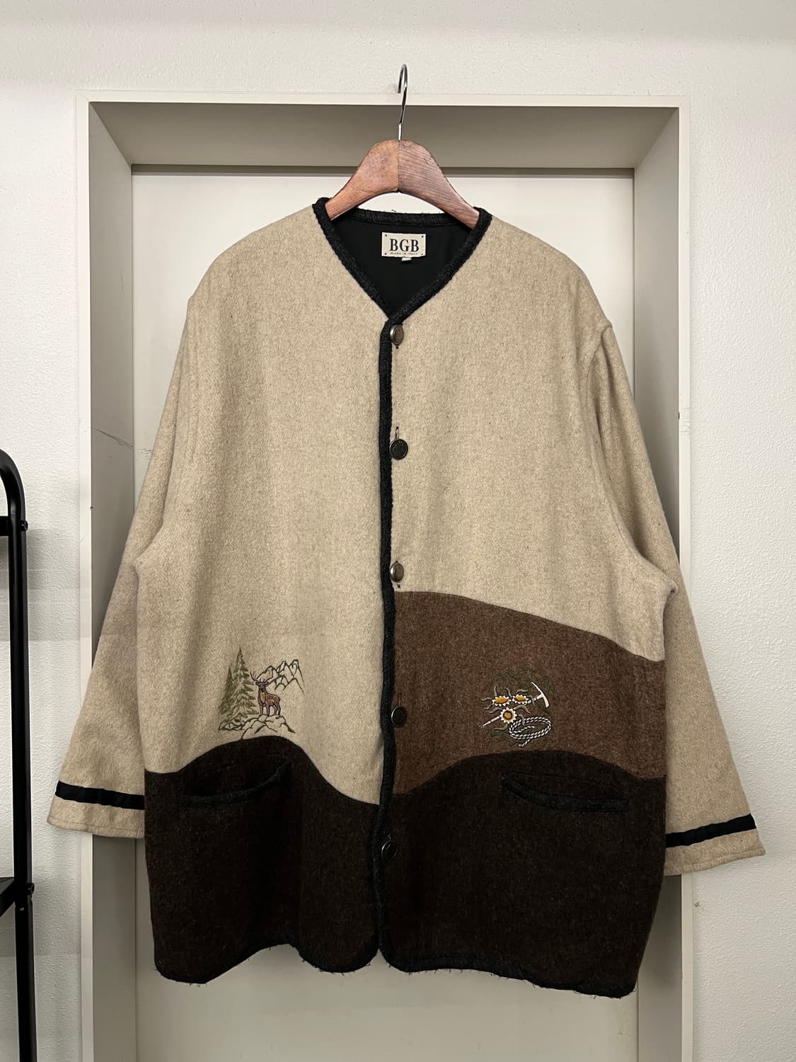 VINTAGE BGB BOILED WOOL JACKET 빈티지보일드울자켓 상품이미지1
