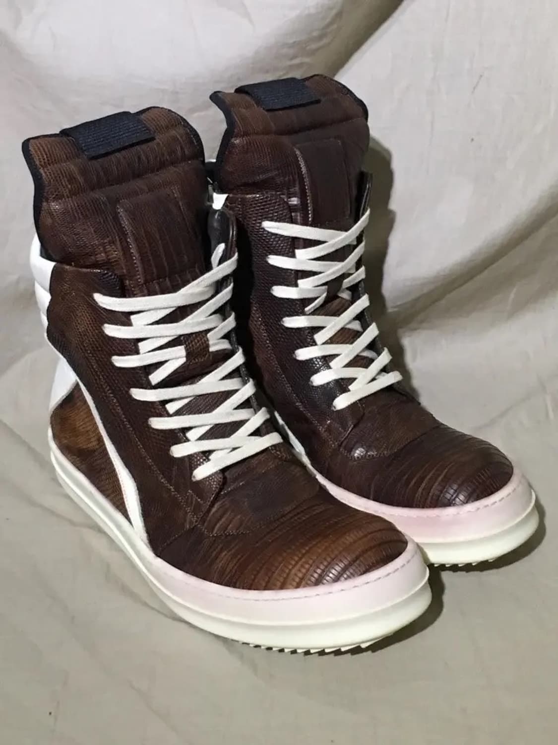 릭오웬스 14FW 지오바스켓 이구아나 블러드 밀크 상품이미지10