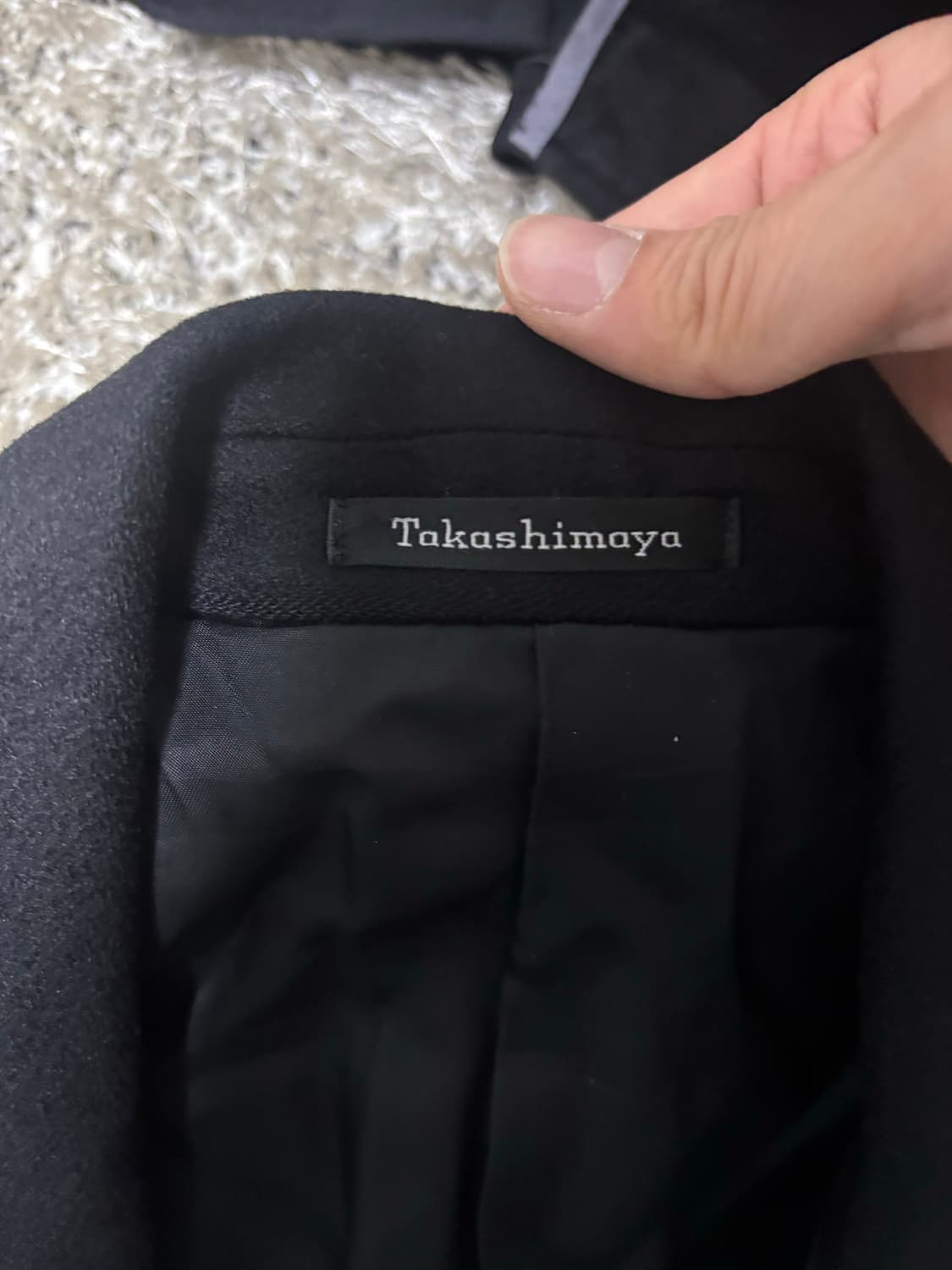 일제 타카시마야 캐시미어100프로 코트 110 상품이미지3