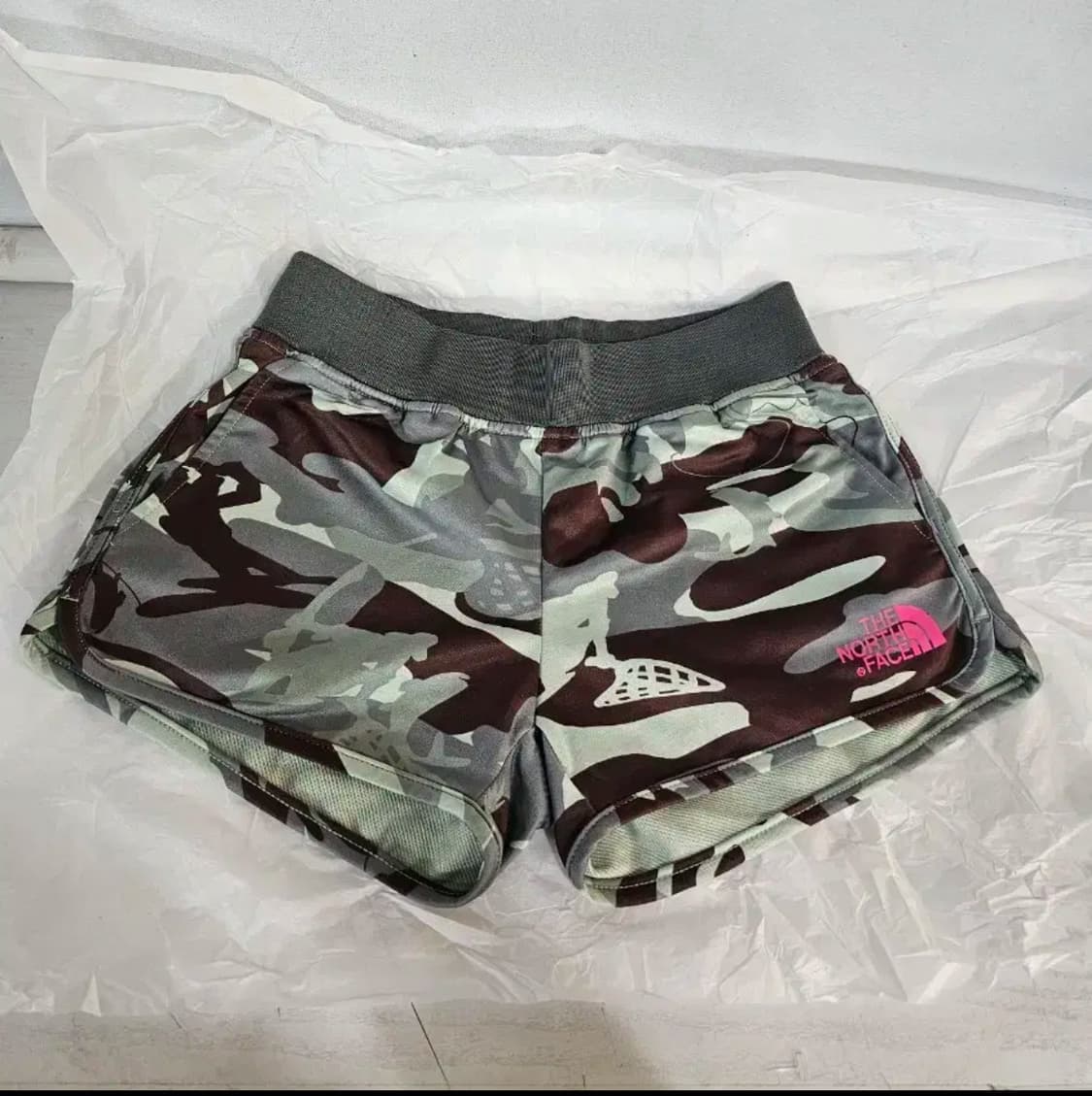 노스페이스 카모 반바지 Y2K 상품이미지1