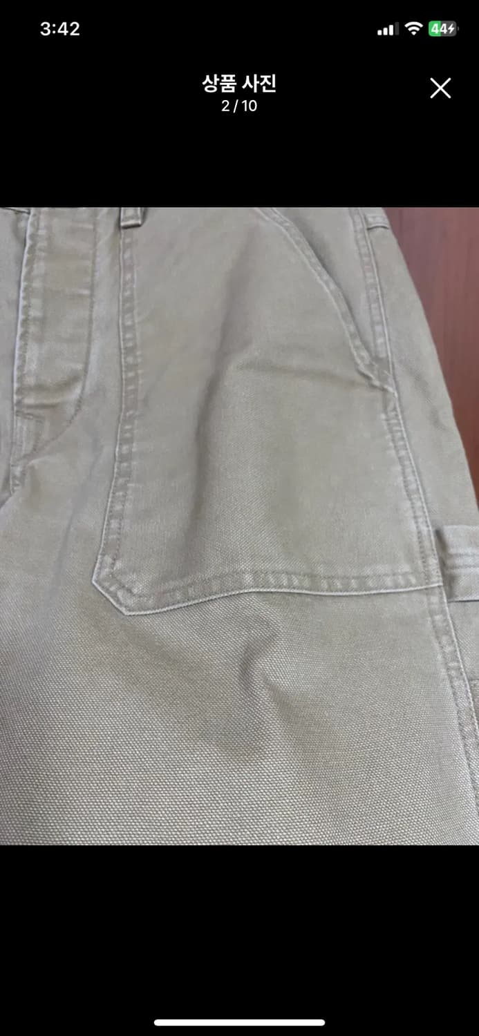 [WALLACE] 월레스앤번즈 덕 캔버스 워크팬츠 32사이즈 상품이미지2