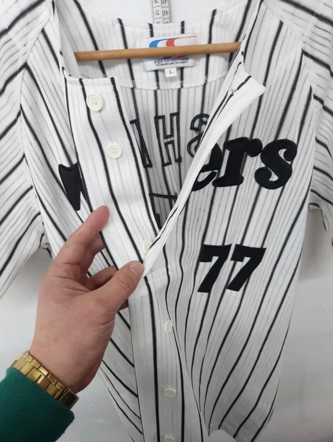 NPB 한신 타이거즈 호시노 센이치 야구 유니폼 L 상품이미지7