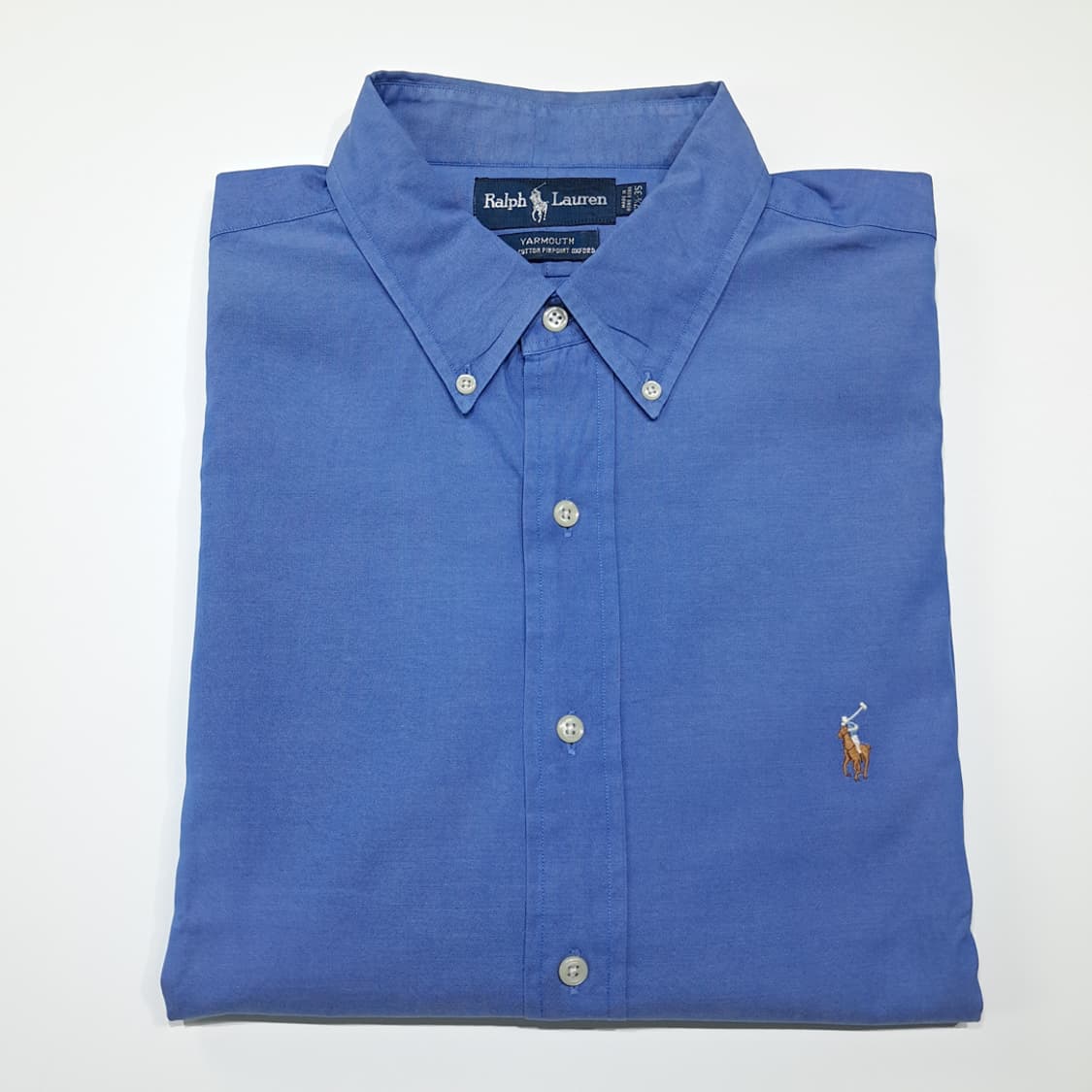 CK125 2XL 폴로 90s 홍콩판 멀티포니 블루 셔츠 남방 상품이미지7