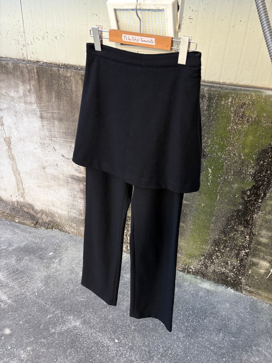 Y's 요지 야마모토 울 스커트 슬랙스 팬츠 상품이미지3