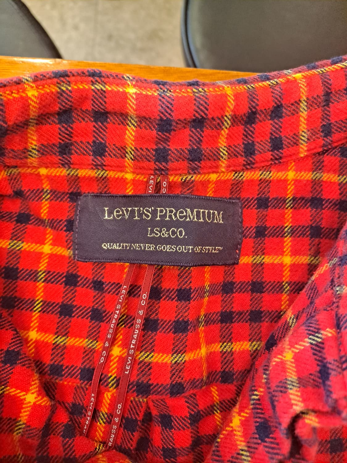 리바이스 프리미엄 플란넬셔츠 L사이즈 상품이미지6