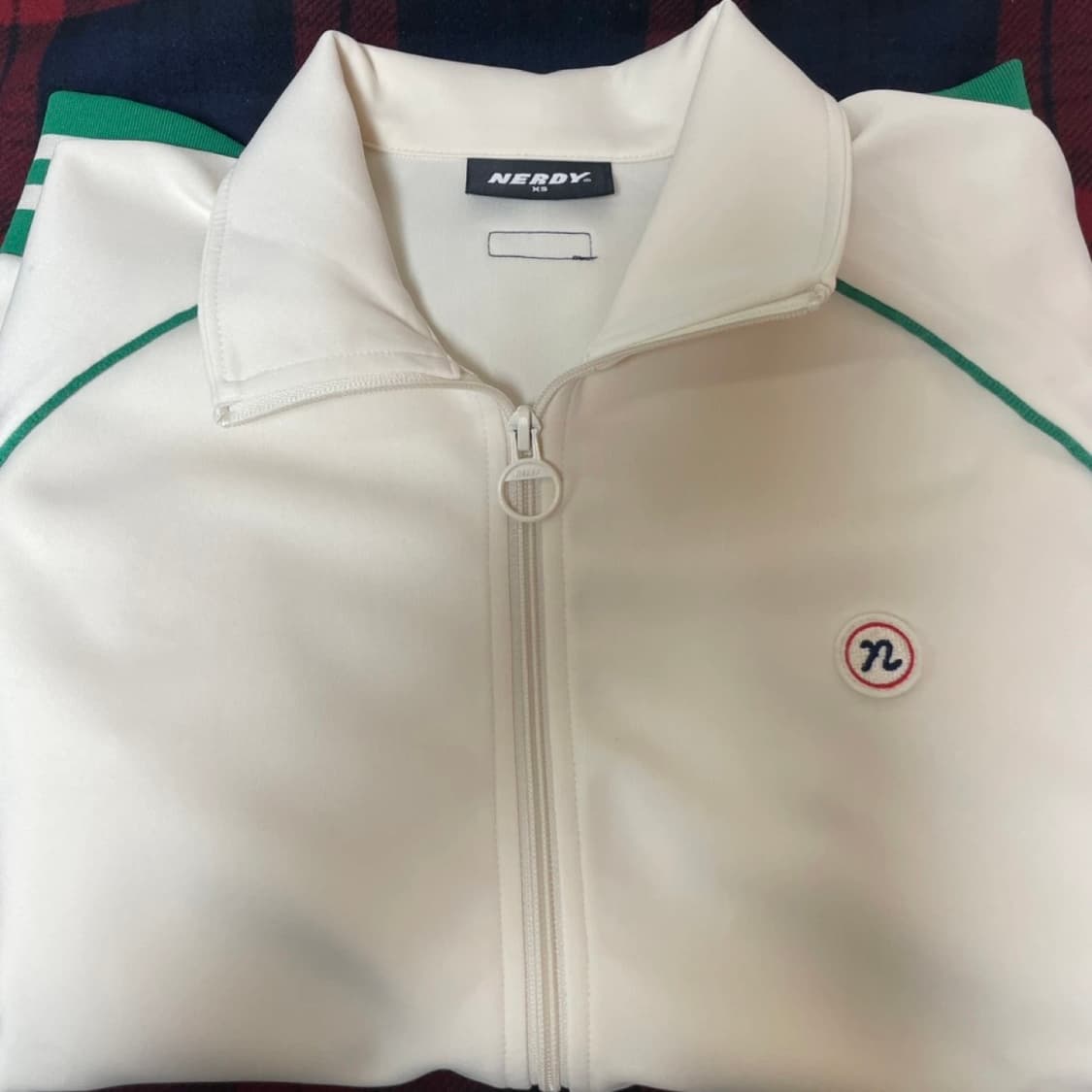 널디 X 몬타나 트랙 탑 크림 xs 상품이미지5