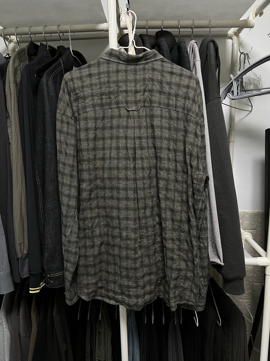 [2] 폴리테루 컨트리 체크셔츠 브라운 상품이미지2