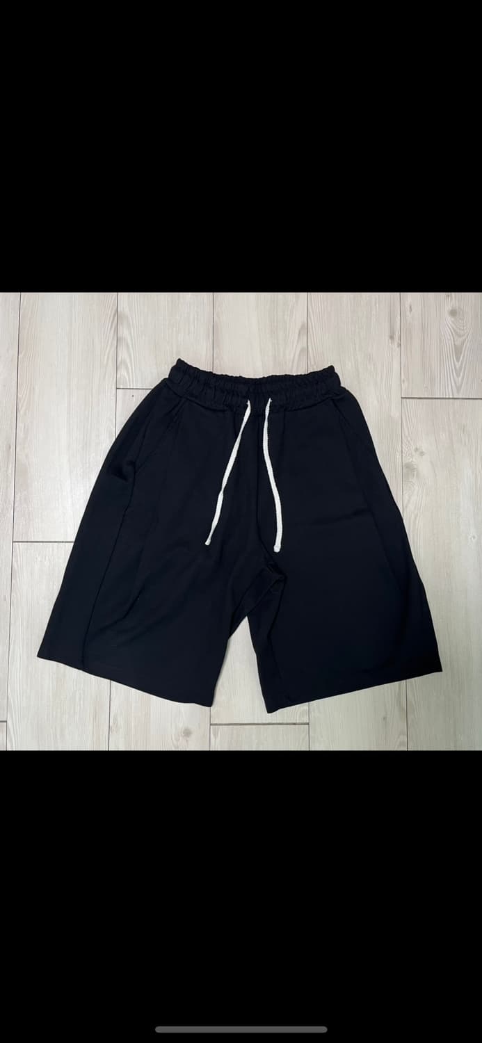 니티드 버뮤다 트레이닝 팬츠 블랙 XL 상품이미지2