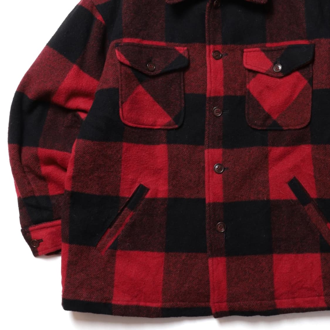 90's 우드 포인트 Wood Point Buffalo Jacket 상품이미지3