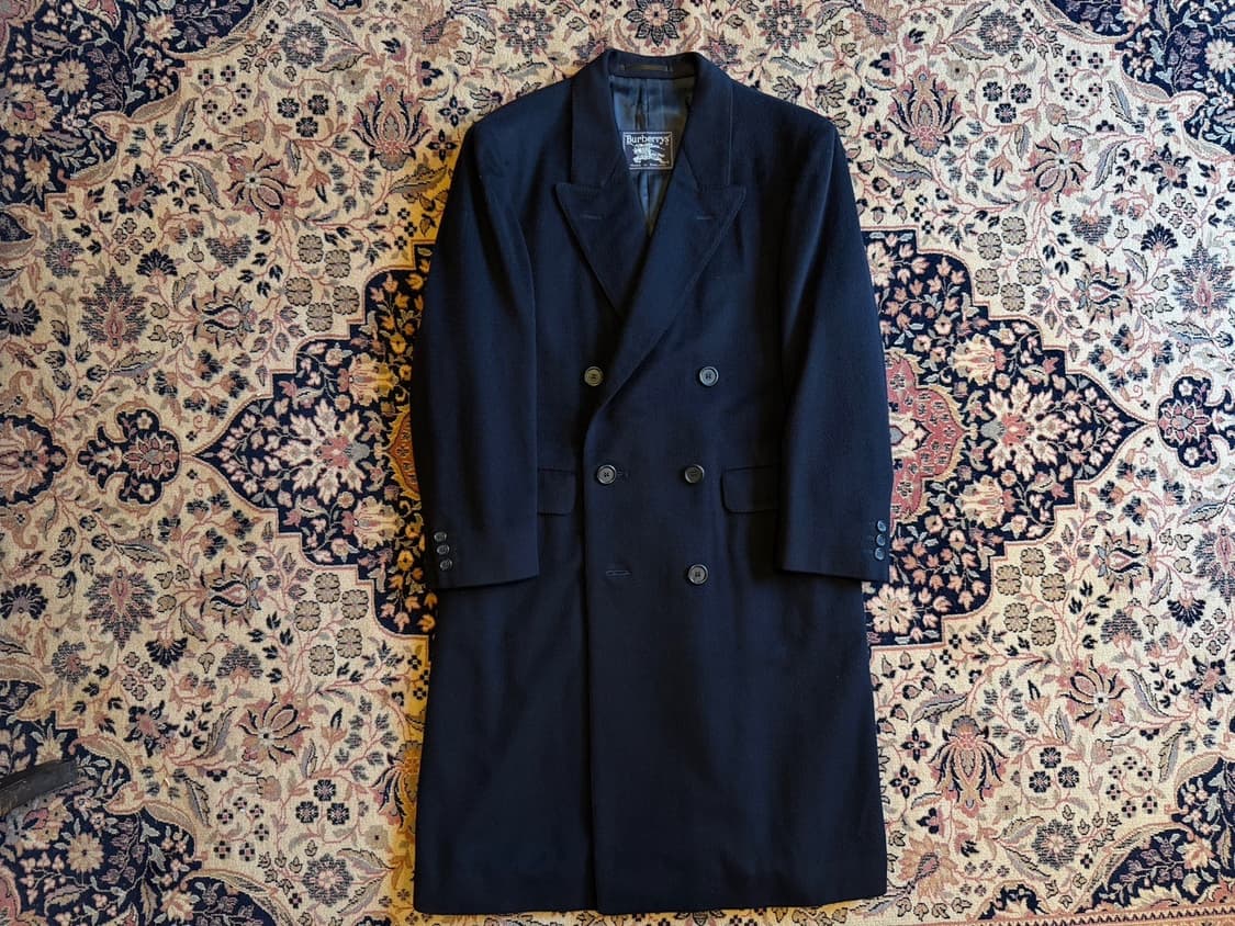 Burberry 버버리 헤비 캐시미어 더블 브레스티드 코트 100~103 상품이미지1