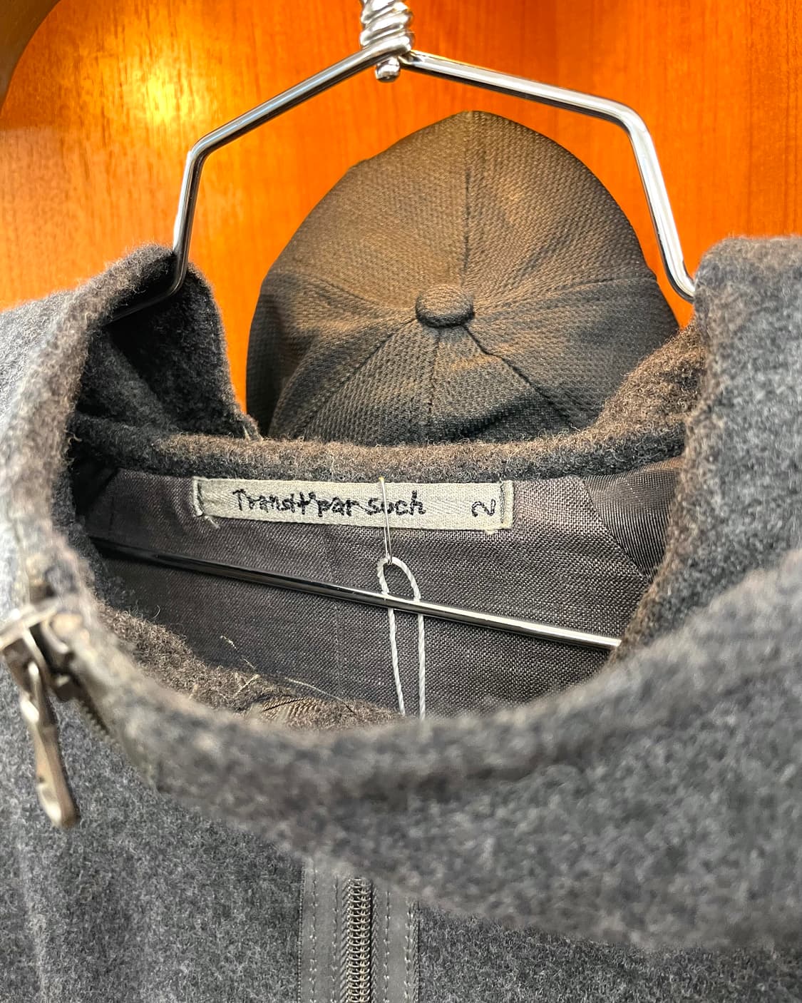 [42] 트랜짓 울 후드 코트 상품이미지7