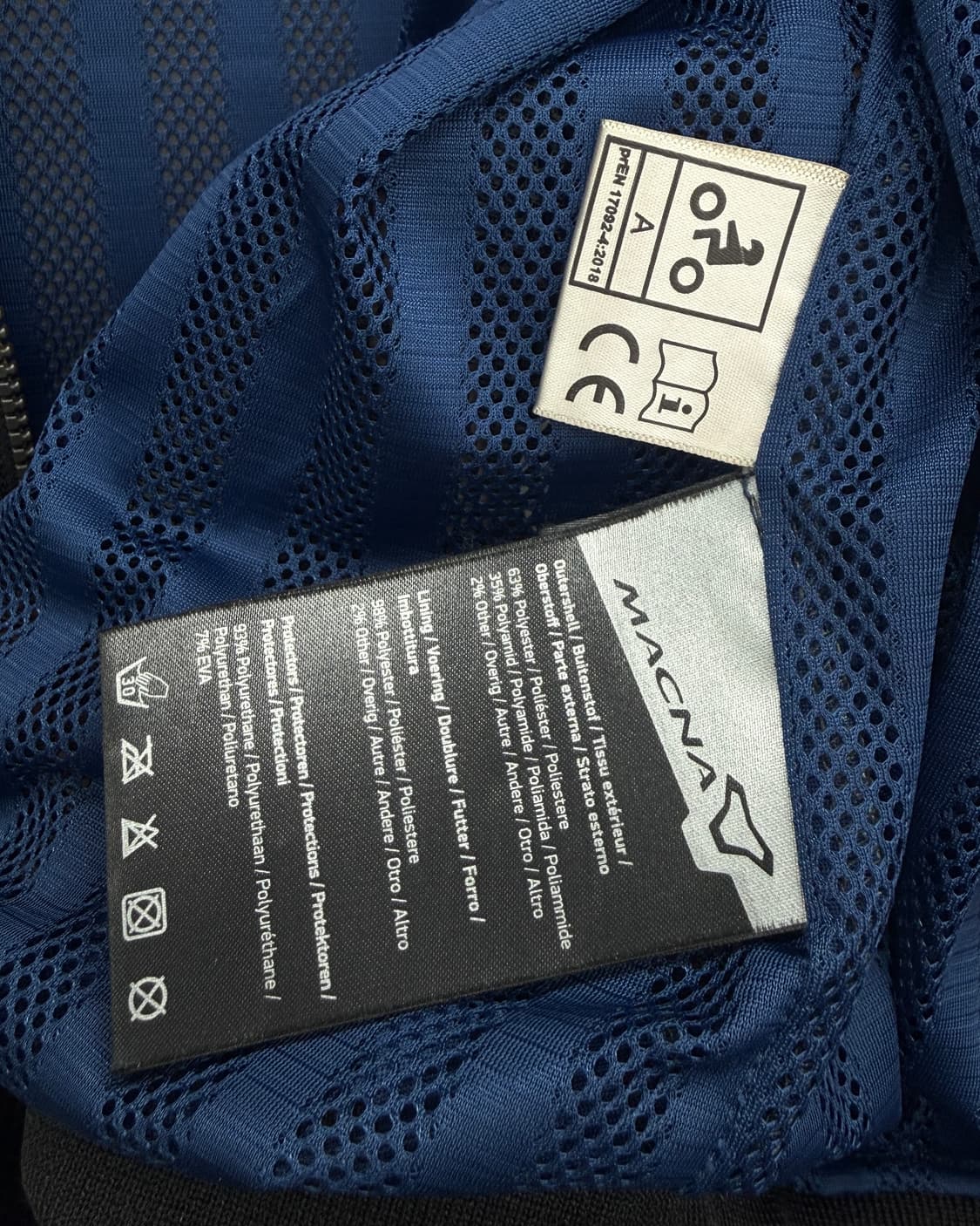 MACNA 모터사이클 폴리쉘 바이커 자켓 상품이미지8