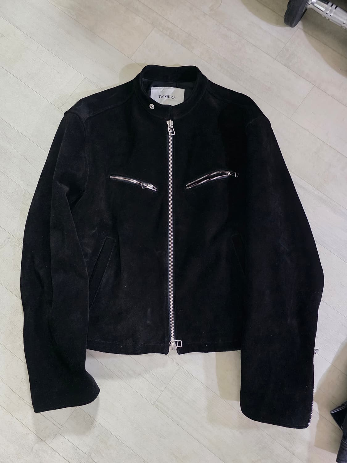 토니웩 카우하이드 카프레이서 스웨이드 자켓 xl 상품이미지1