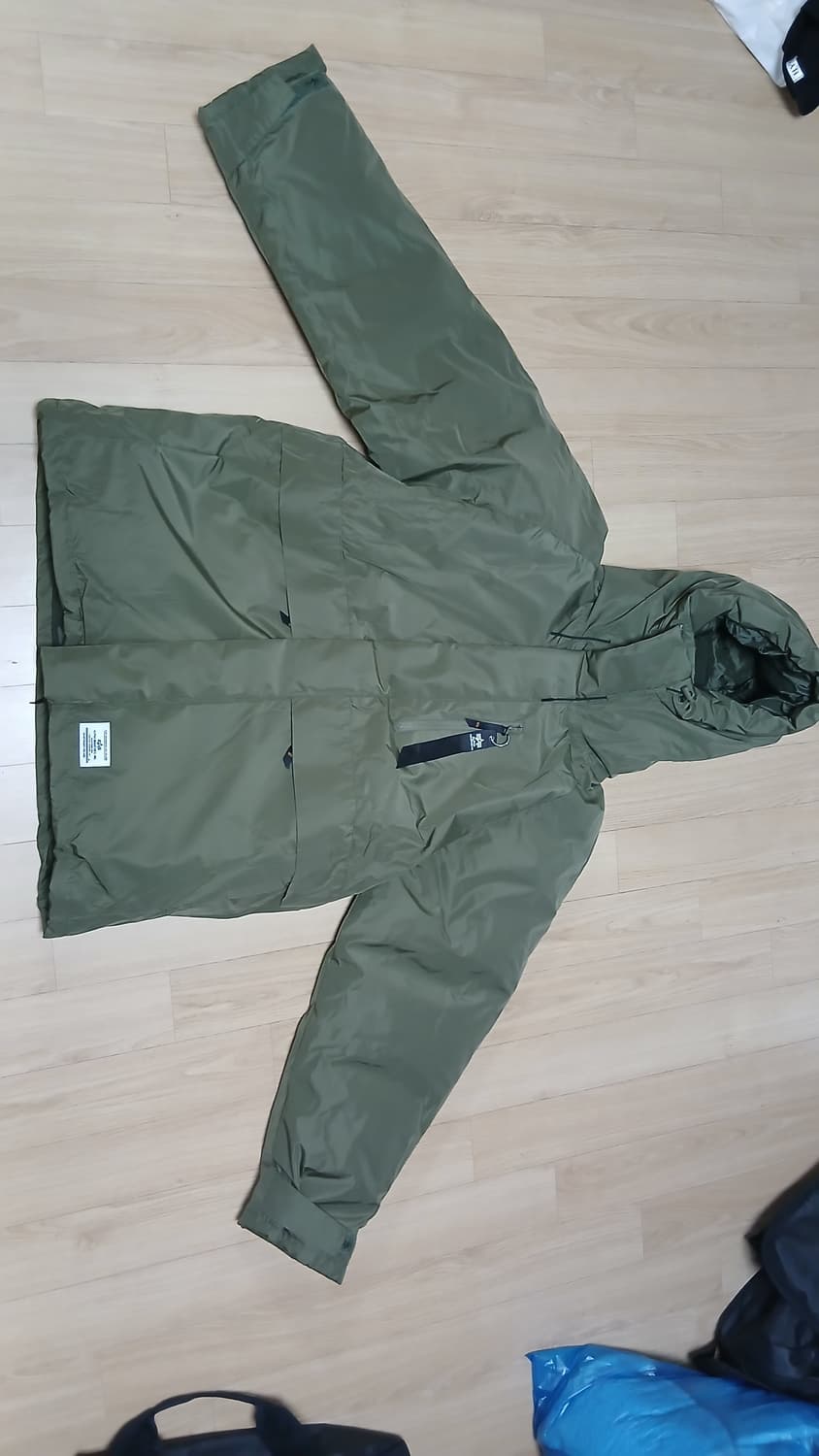 알파인더스트리 파카 OG-107 RAGLAN XL 상품이미지1