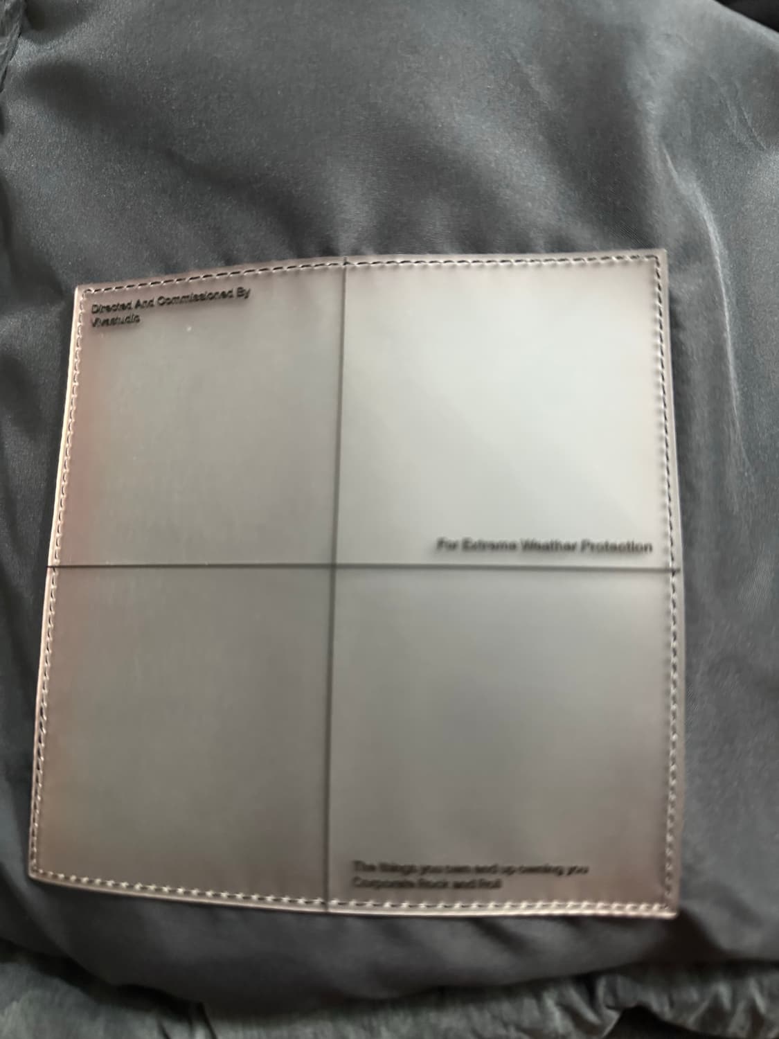 VIVASTUDIO 크링클 워싱 오버핏 다운 상품이미지5