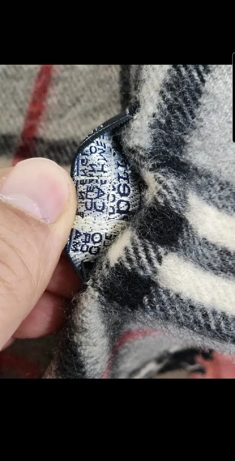 (정품) 버버리 캐시미어 머플러 체크 목도리 영국판  상품이미지4