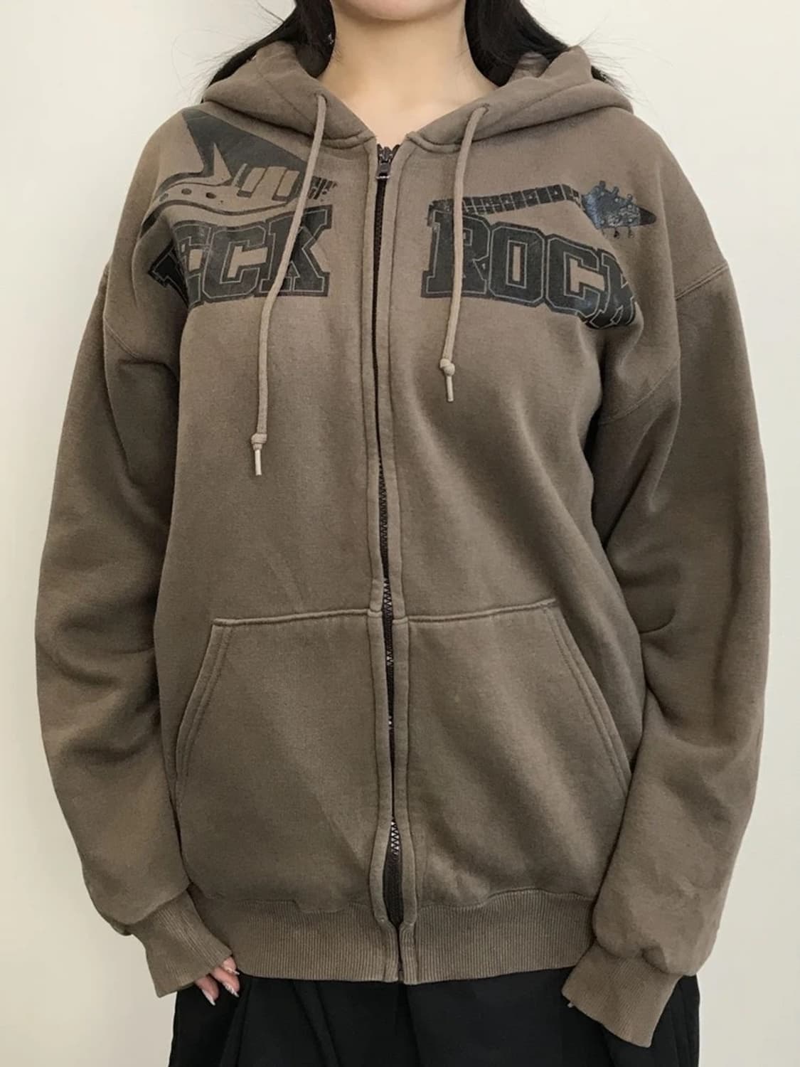 00’s Rock Graphic Zip Hoodie 상품이미지2