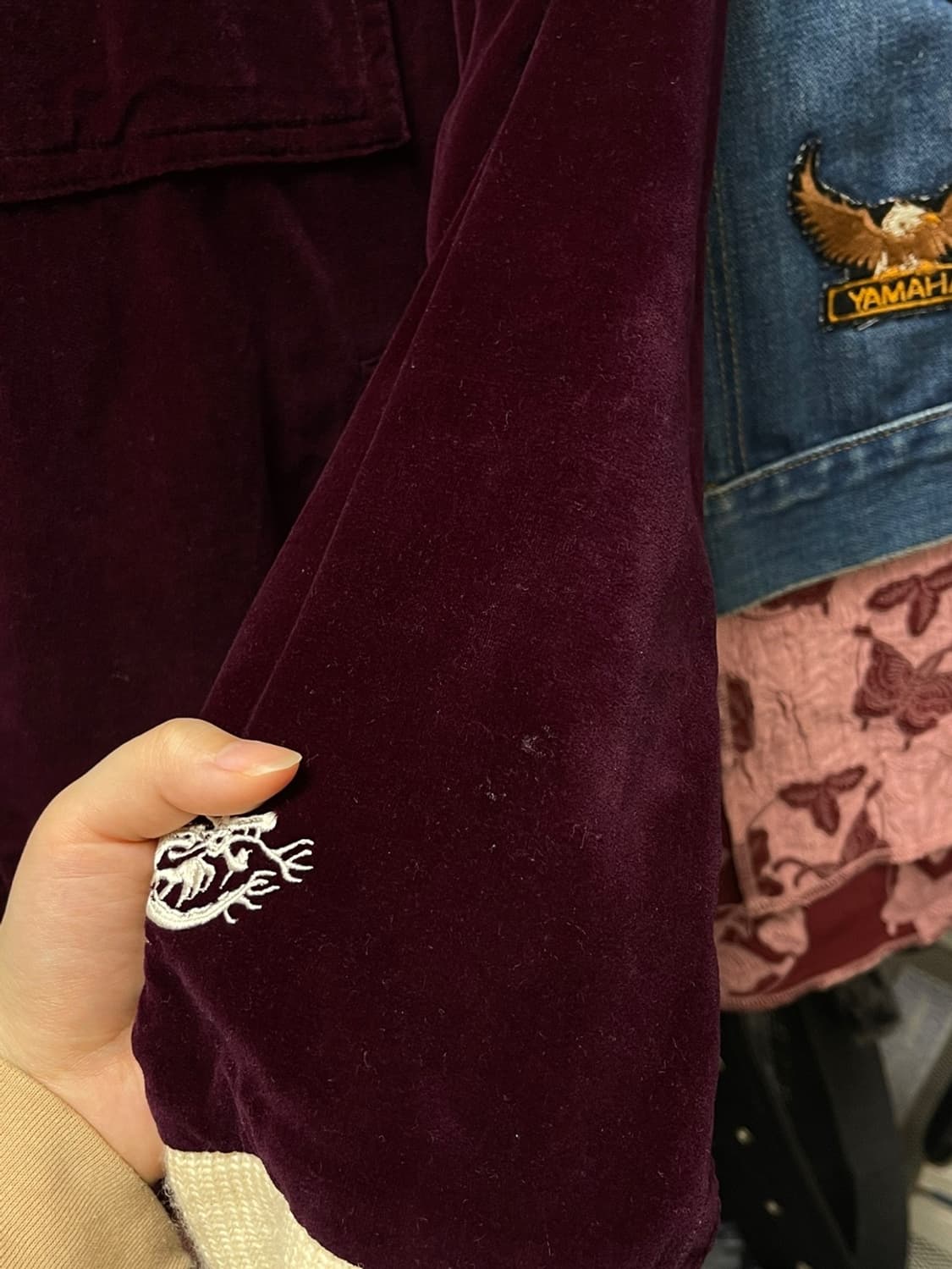 니들스 벨벳 자켓 상품이미지5