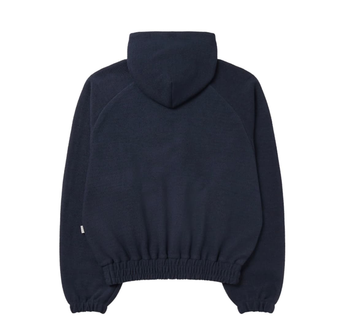 아이앱 스튜디오 헤링본 후드 네이비 화이트 상품이미지2