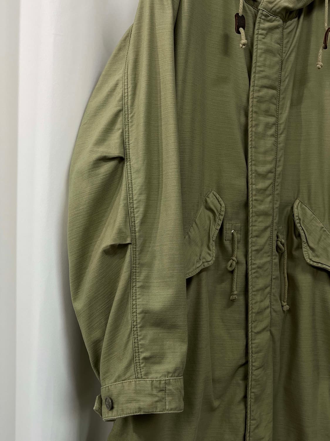 폴로 랄프로렌 M-51 페인티드 올리브 피쉬테일 파카 자켓 상품이미지6