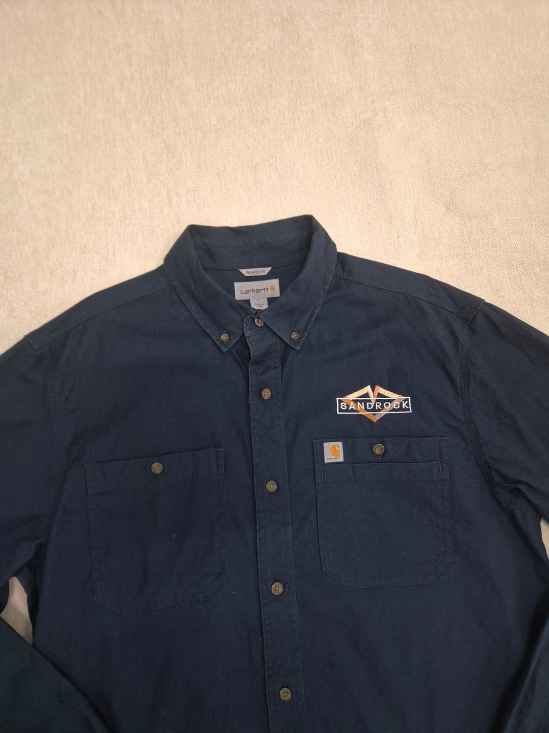 칼하트 샌드락 셔츠 상품이미지2