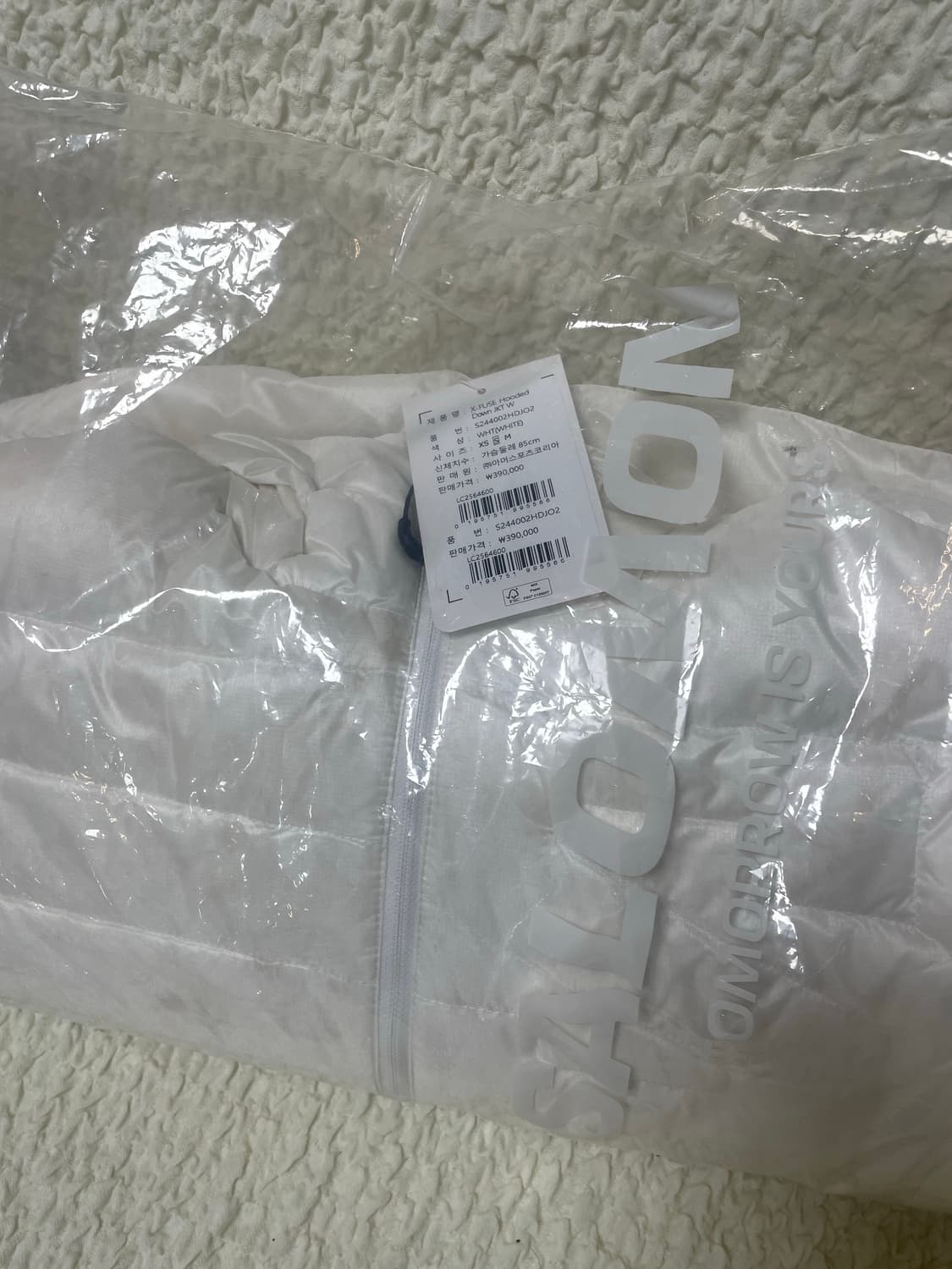 살로몬 X-FUSE 경량 후드 구스 다운 자켓 S244002HDJO2 상품이미지3