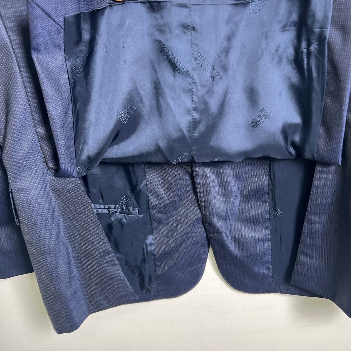 지아니 베르사체 네이비 싱글 블레이저 44 상품이미지8