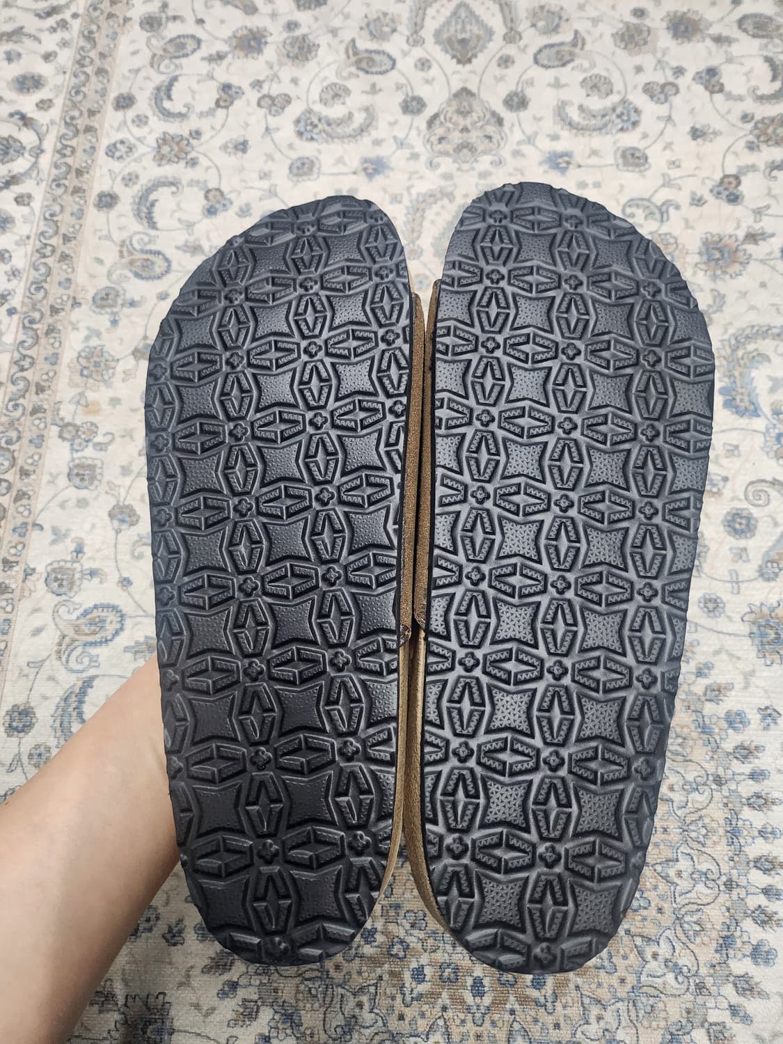 (새상품) 슈펜 스웨이드 슬리퍼 샌들 280mm 상품이미지6