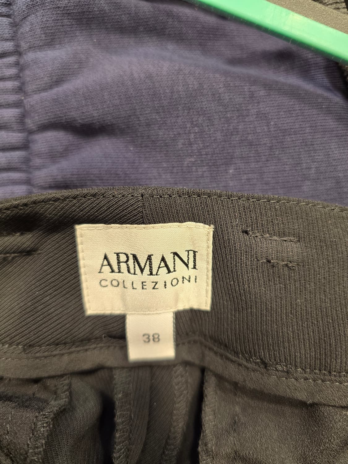 거의새거) 아르마니 꼴레지오니 Armani 여성 블랙 슬랙스 38(S) 상품이미지6