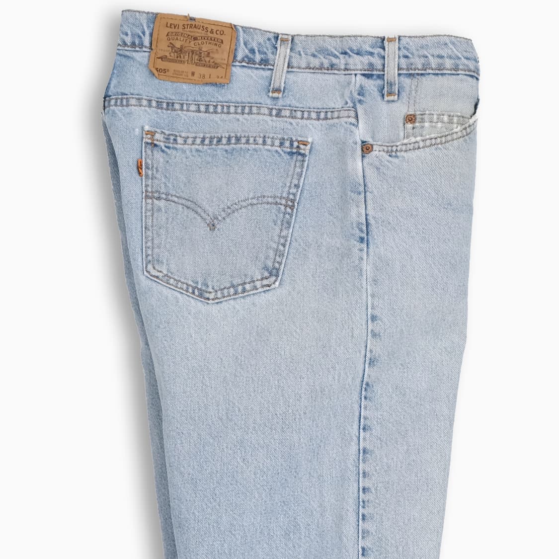 리바이스 505 오렌지탭 연청 90s USA 37인치 OR50538102 상품이미지5