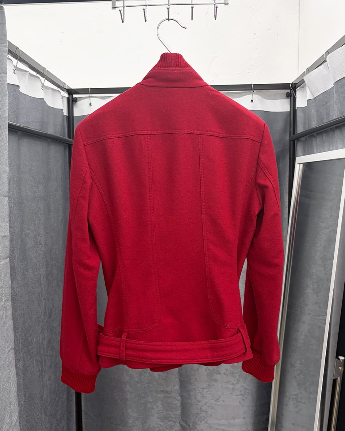 휴고 보스 밀리터리 벨티드 울 자켓 상품이미지2