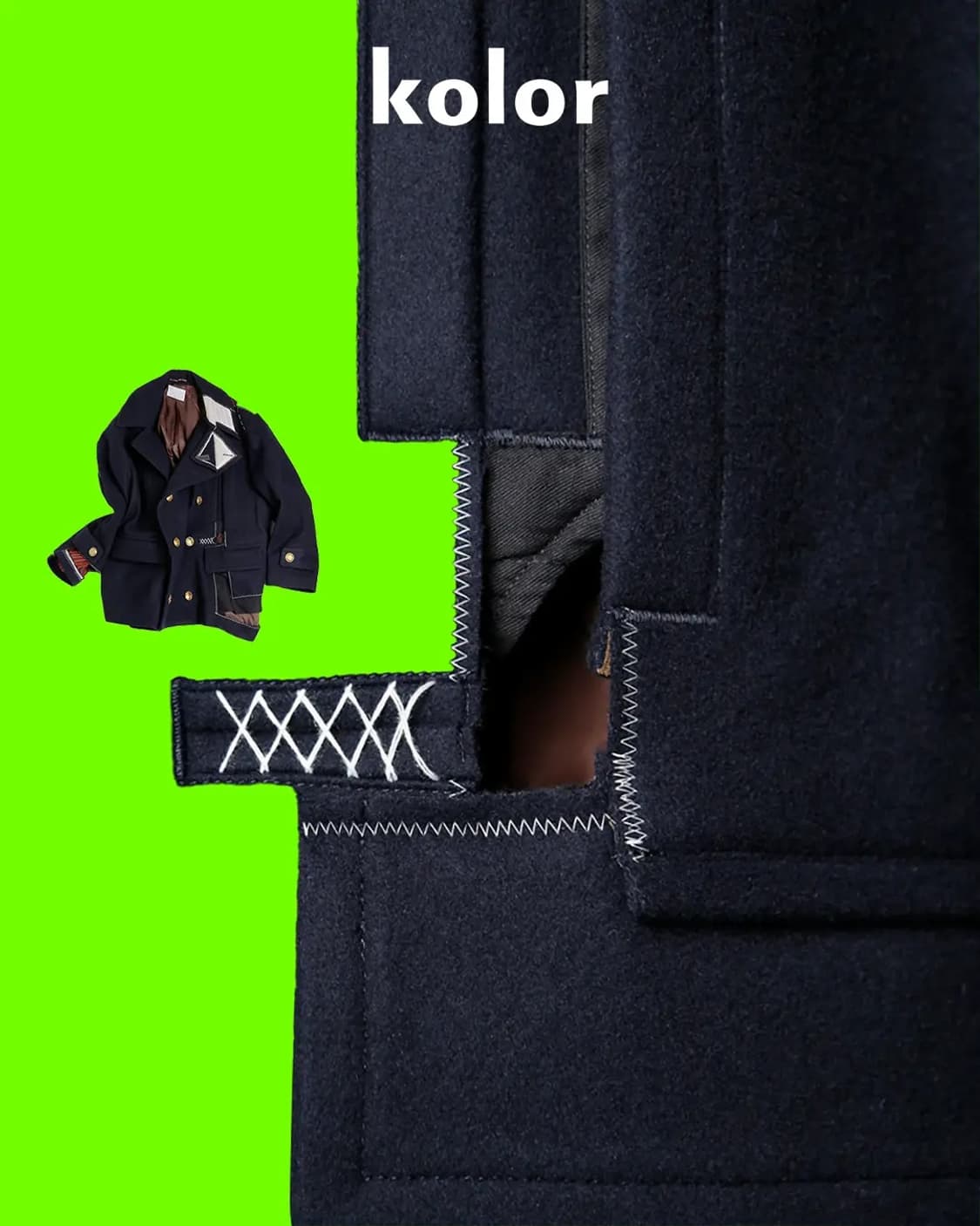 Kolor coat 상품이미지7