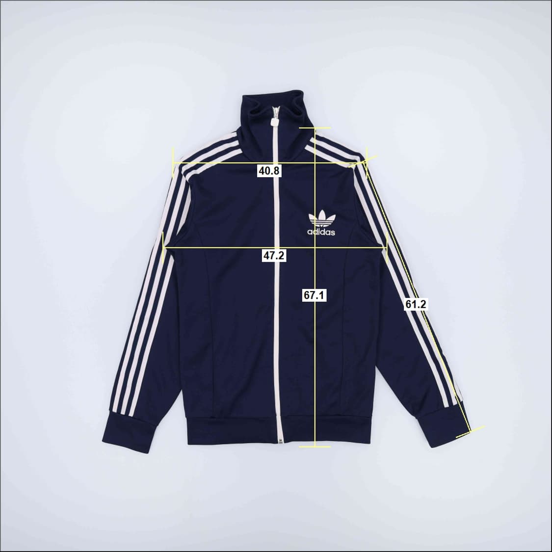 [90] 아디다스 유로파 네이비 트랙탑 집업 져지 자켓 N7032 상품이미지6