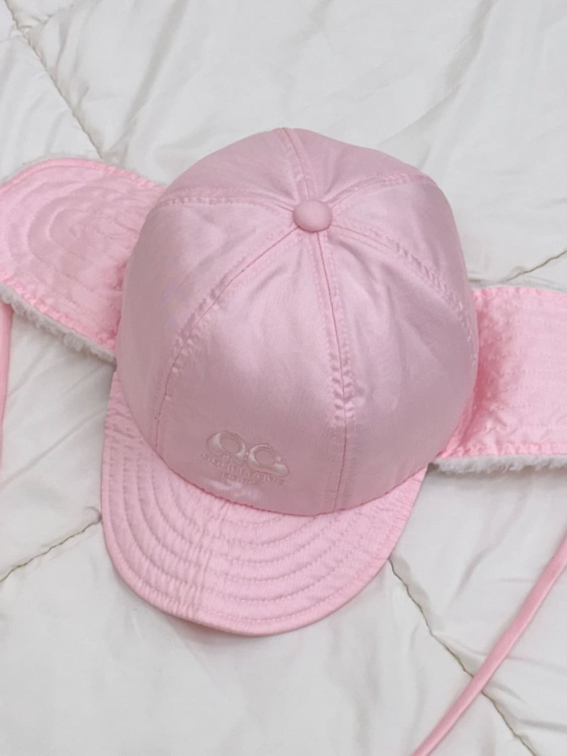  courreges / 꾸레쥬 핑크 이어머프 모자 상품이미지6