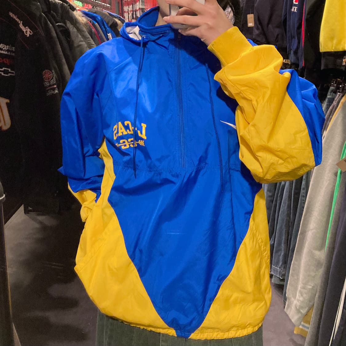 [IM] 나이키 아노락 바람막이 블루 상품이미지3